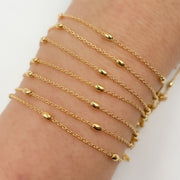 1471.1GF. 14k Gold Filled Satellite Chain